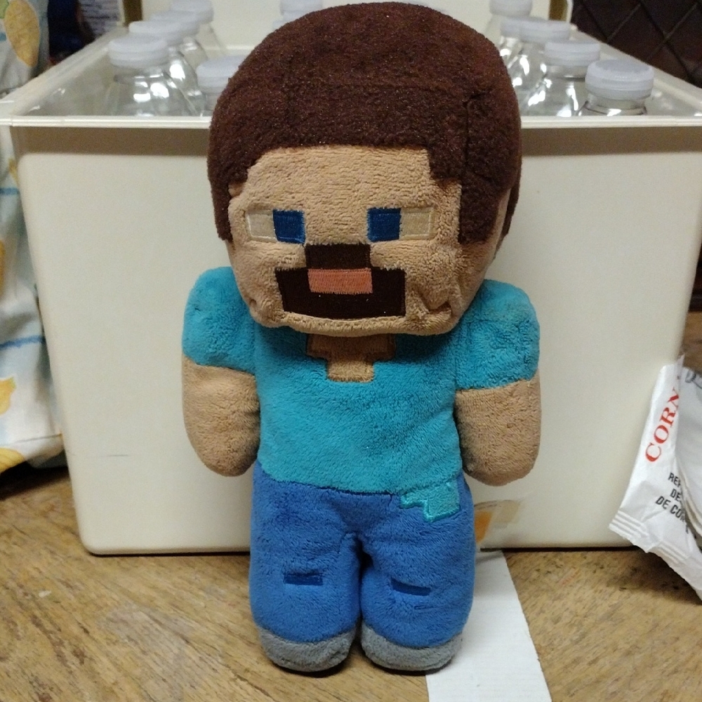 Steve Minecraft Plushie